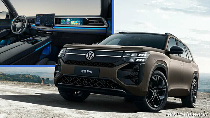 La nuova Teramont Pro di VW anticipa l'Atlante 2026 | Carscoops